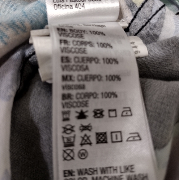 Quiksilver Vacancy Short Sleeve Hawaiian Shirt Men's XXL Modern Fit Beach - Picture 9 of 9